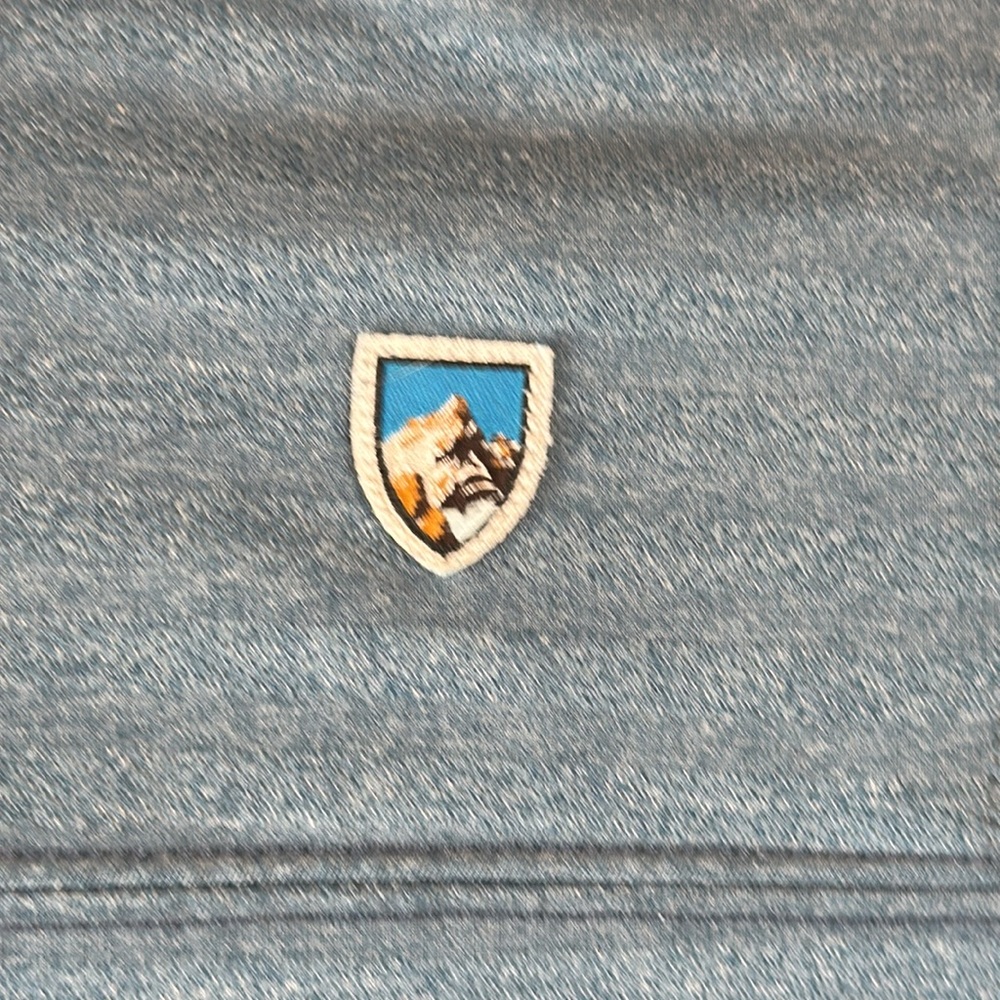 Kuhl Blue Striped Polo Shirt - Picture 6 of 7
